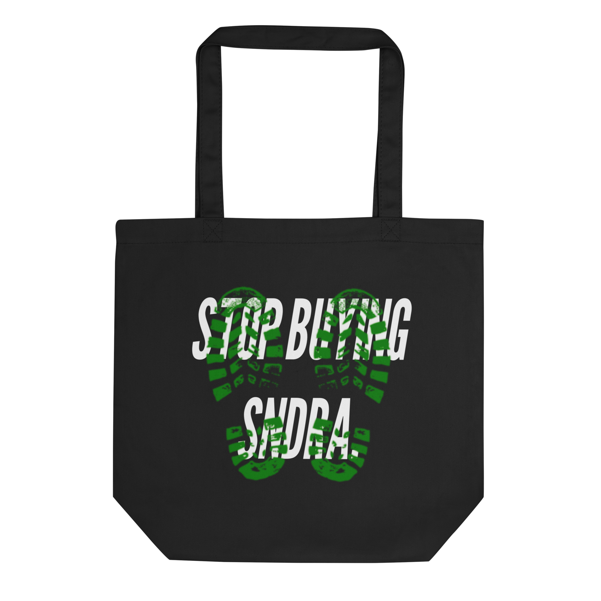 “Stop Buying SNDRA” Tote